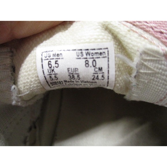 Vans Shoes Womens 8 Pink Mauve Checkered Board Skate Classic Sneakers Casual - Picture 2 of 9